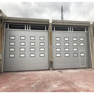 New Design Insulated Industrial Sliding Door Steel Warehouse